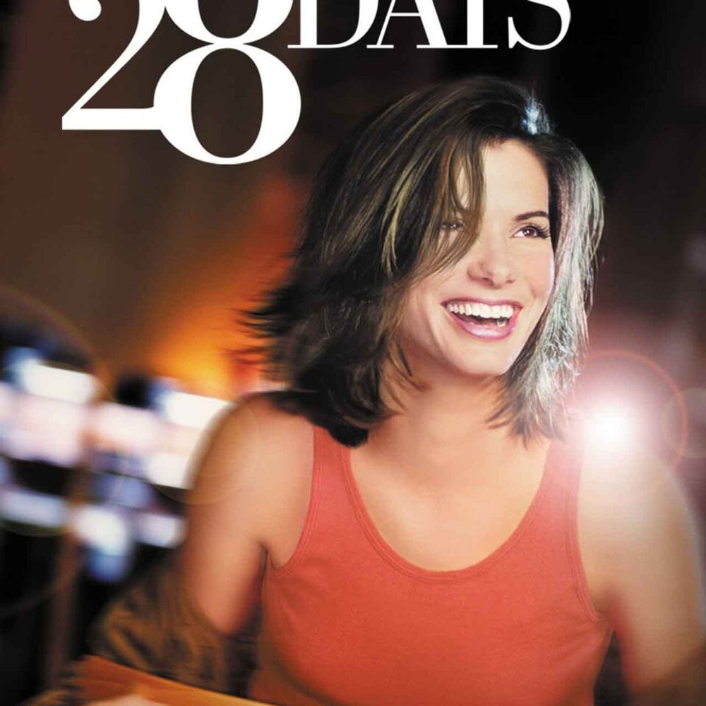 Movie poster for 28 Days starring Sandra Bullock