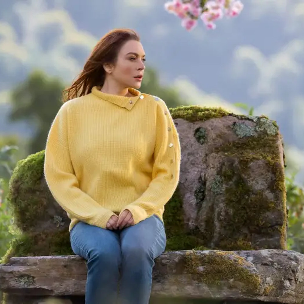 Scene from the movie Irish Wish starring Lindsay Lohan