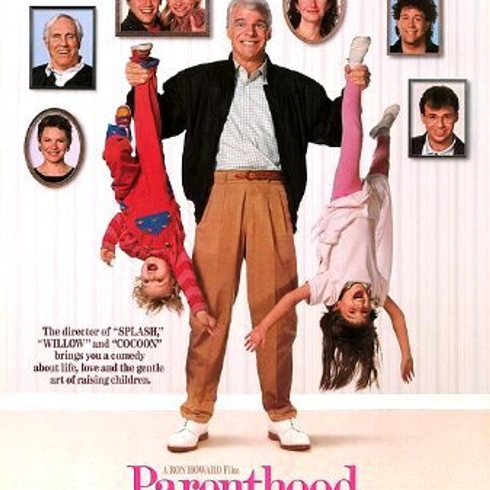 Scene from the 1989 film Parenthood with Steve Martin