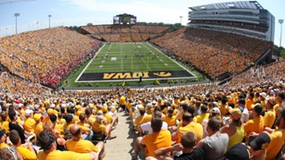 Working a 15-hour shift on Hawkeye football game day